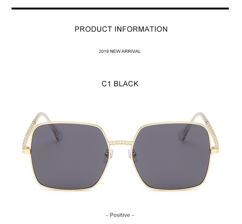 OLEY Fashion Square Women Sunglasses Vintage Alloy Frame Lady Sun glasses Classic Brand Designer Shades Oculos de sol femininos