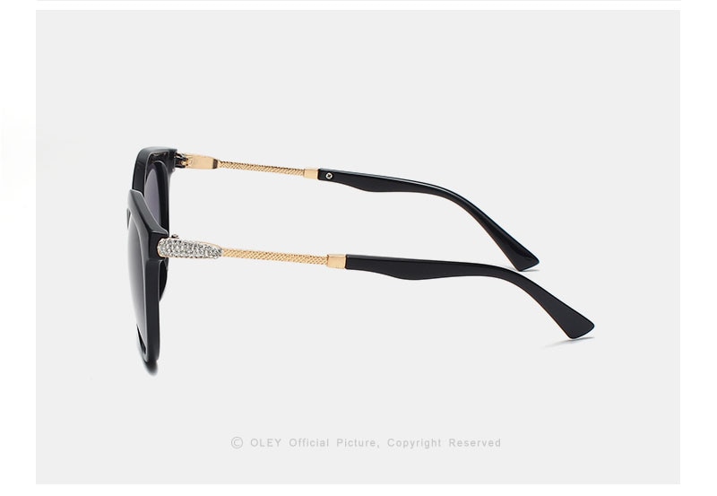 OLEY Brand Round Sunglasses Women Polarized Fashion Ladies Sun Glasses Female Vintage Shades Oculos de sol Feminino UV400 Y7405
