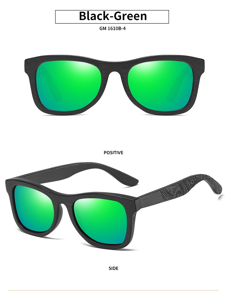 EZREAL Wood Sunglasses Men Brand Designer Polarized Driving Bamboo Sunglasses Wooden Glasses Frames Oculos De Sol Feminino