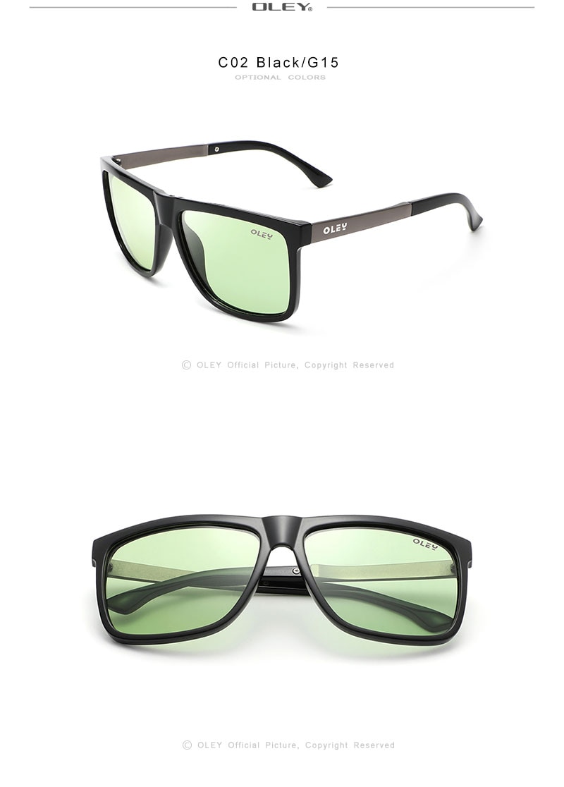 OLEY Brand New Design Sunglasses Men Polarized Eyewear Accessories Sun Glasses For Women Original box Accept custom logo Y7016