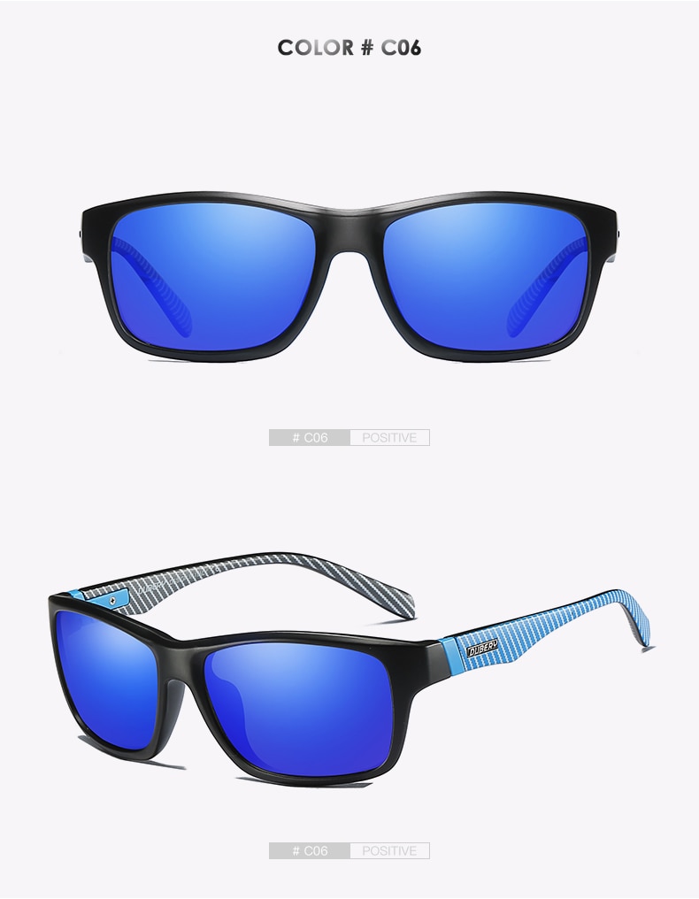 DUBERY Vintage Sunglasses Polarized Men's Sun Glasses For Men UV400 Shades Spuare Black Summer Oculos Male 8 Colors Model 732