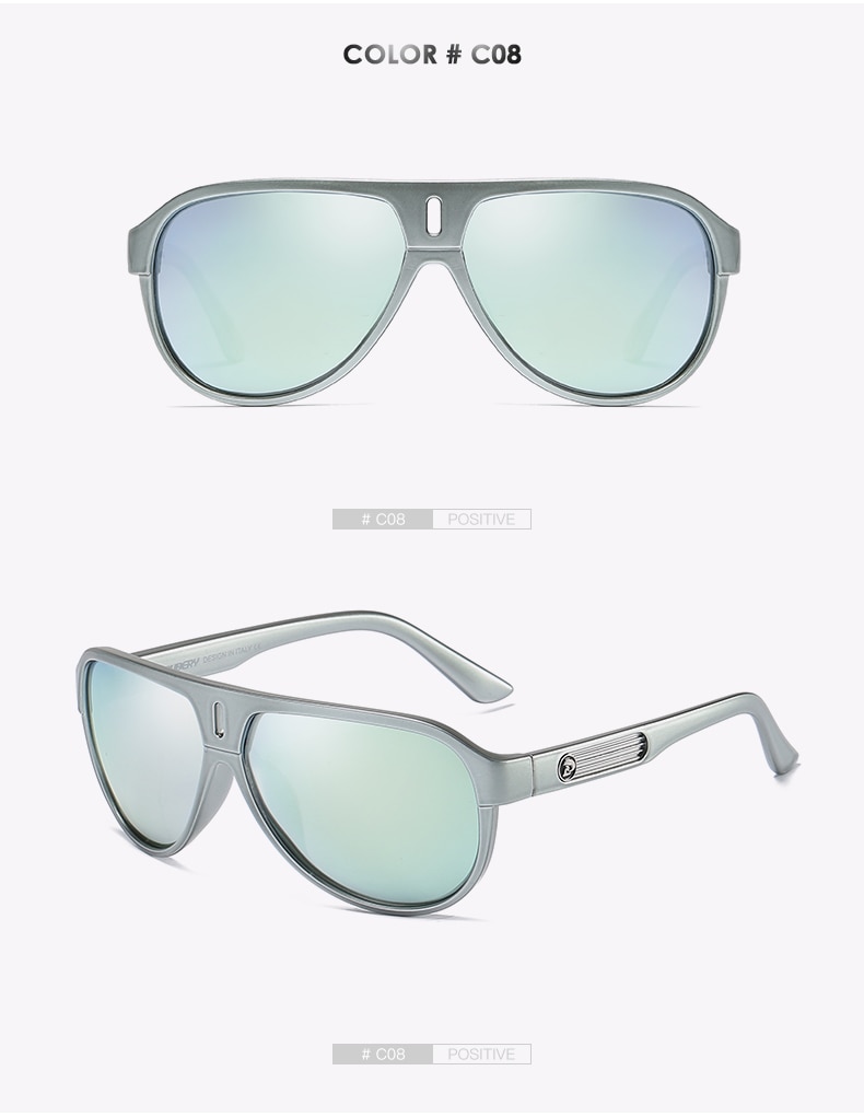 DUBERY Brand Design Polarized Sunglasses Men Driving Shades Male Retro Sun Glasses For Men Summer Mirror Goggle UV400 Oculos