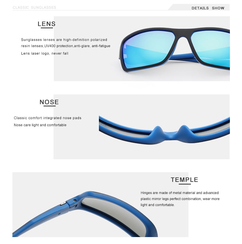 OLEY Brand Design 2020 New Polarized Sunglasses Men Fashion Male Eyewear Sun Glasses Travel Fishing Oculos Support custom logo