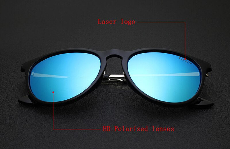 OLEY Polarized sunglasses women Retro Style Metal Frame Sun Glasses coating Famous Lady Brand Designer Feminino Y4171