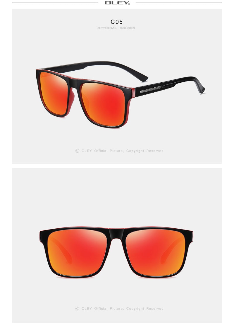 OLEY Brand New Polarized Sport Men Sunglasses