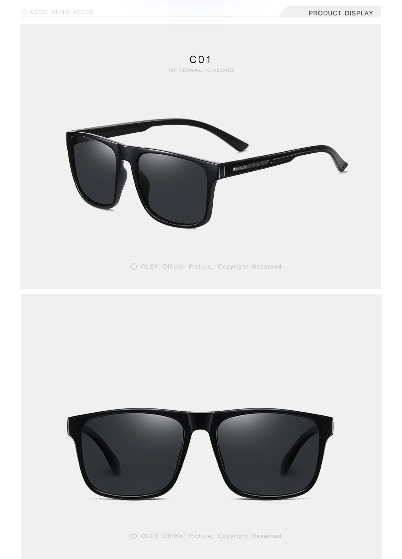 OLEY Brand New Polarized Sport Men Sunglasses
