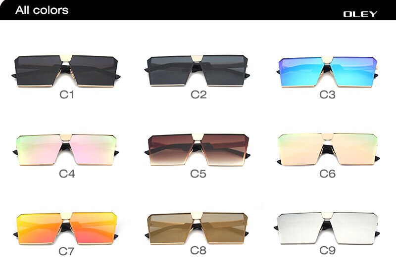 Top Fashion Square Sunglasses