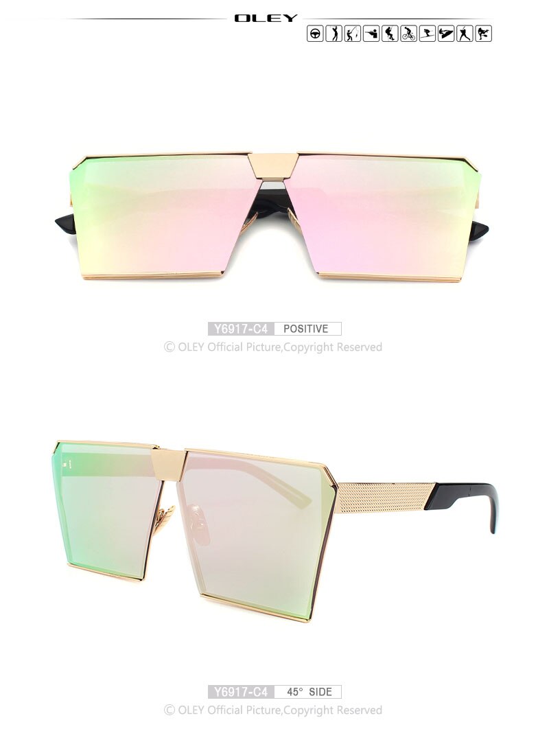 Top Fashion Square Sunglasses