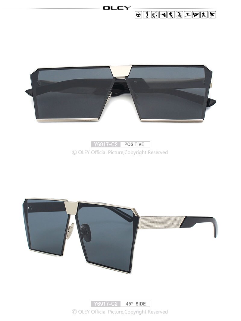 Top Fashion Square Sunglasses