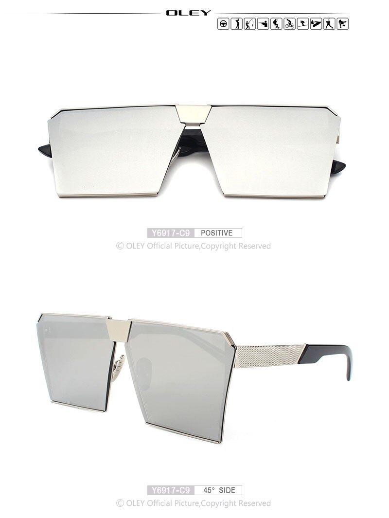 Top Fashion Square Sunglasses