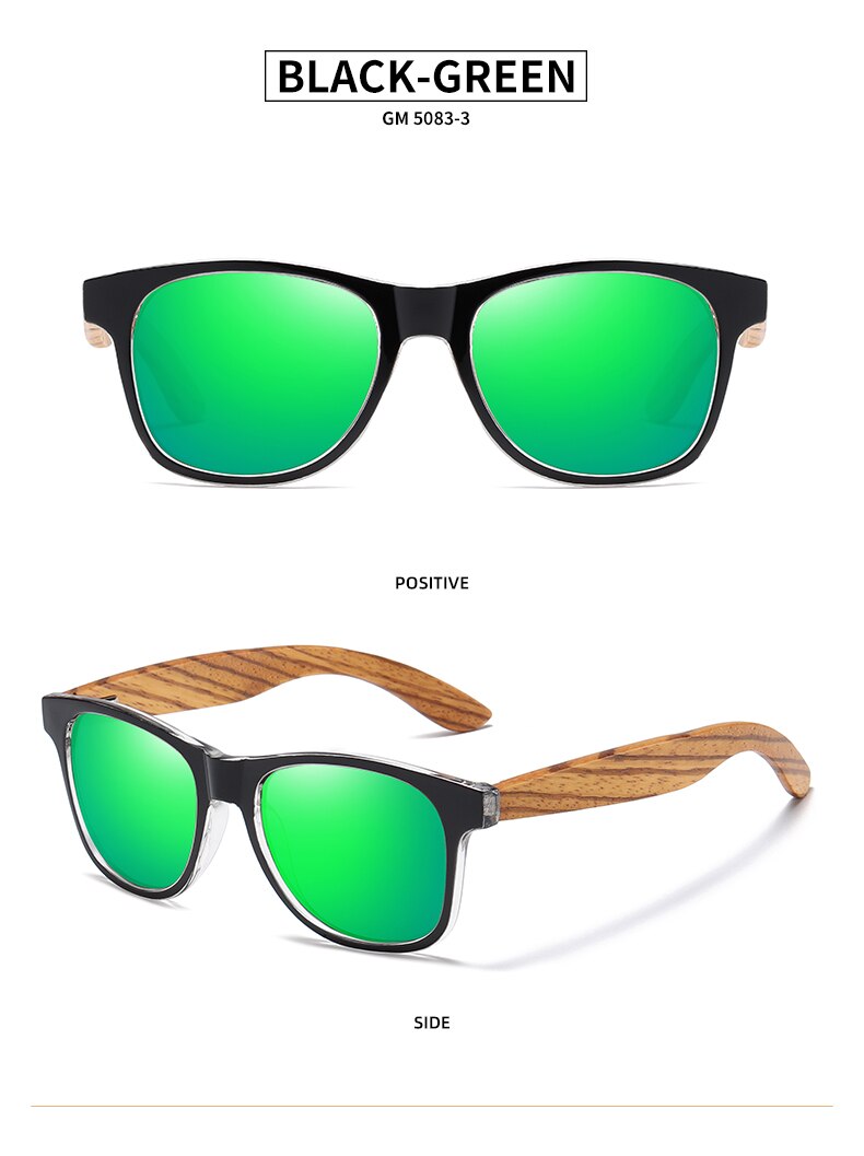 Natural Wooden Sunglasses Polarized