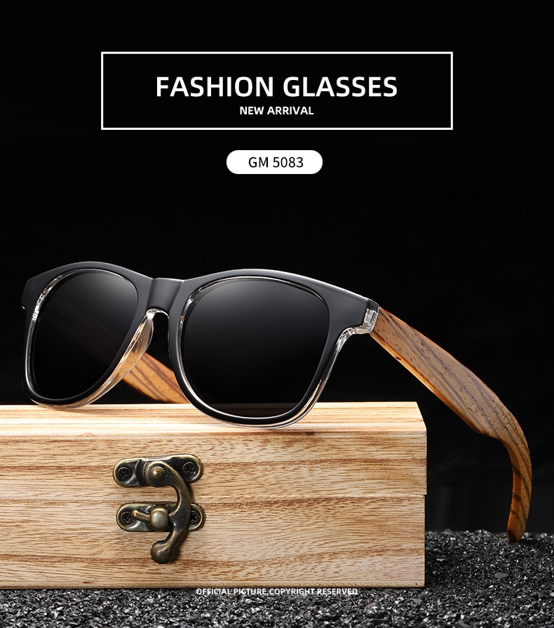 Natural Wooden Sunglasses Polarized