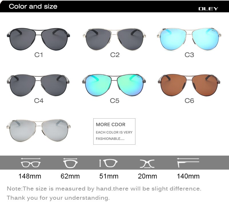 aluminum-magnesium polarized pilot sunglasses