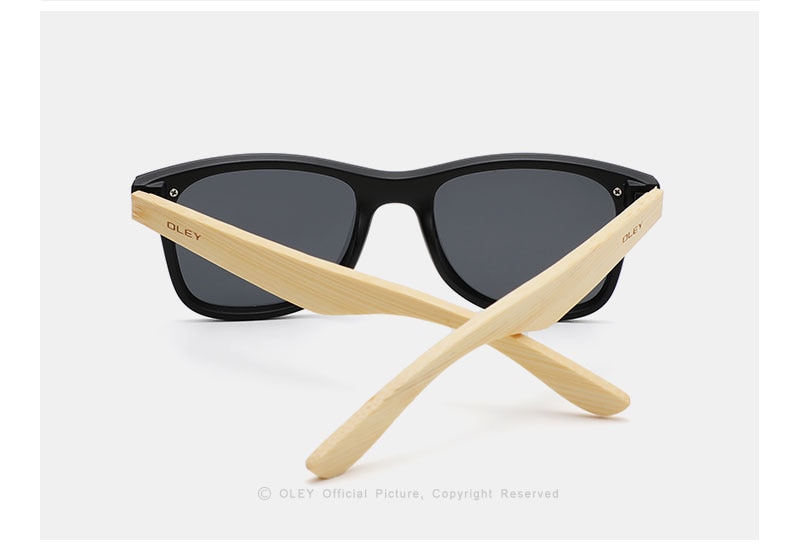 Natural bamboo Sunglasses