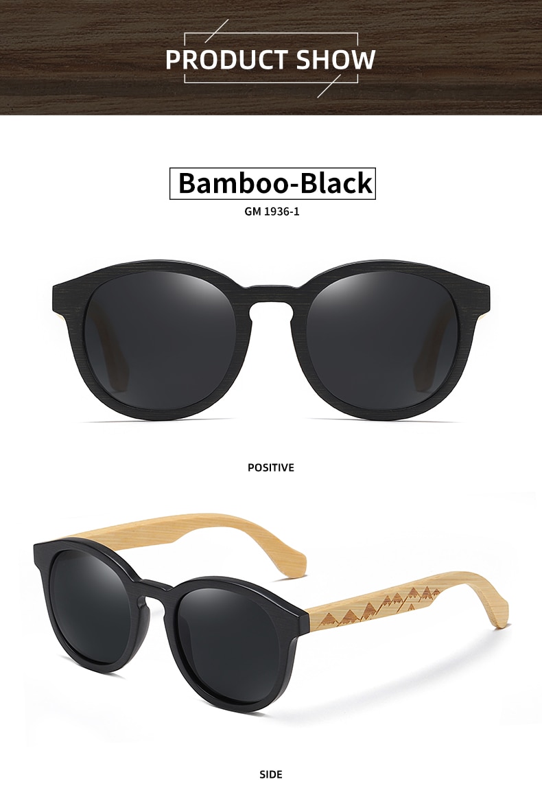 Natural Bamboo  Sunglasses