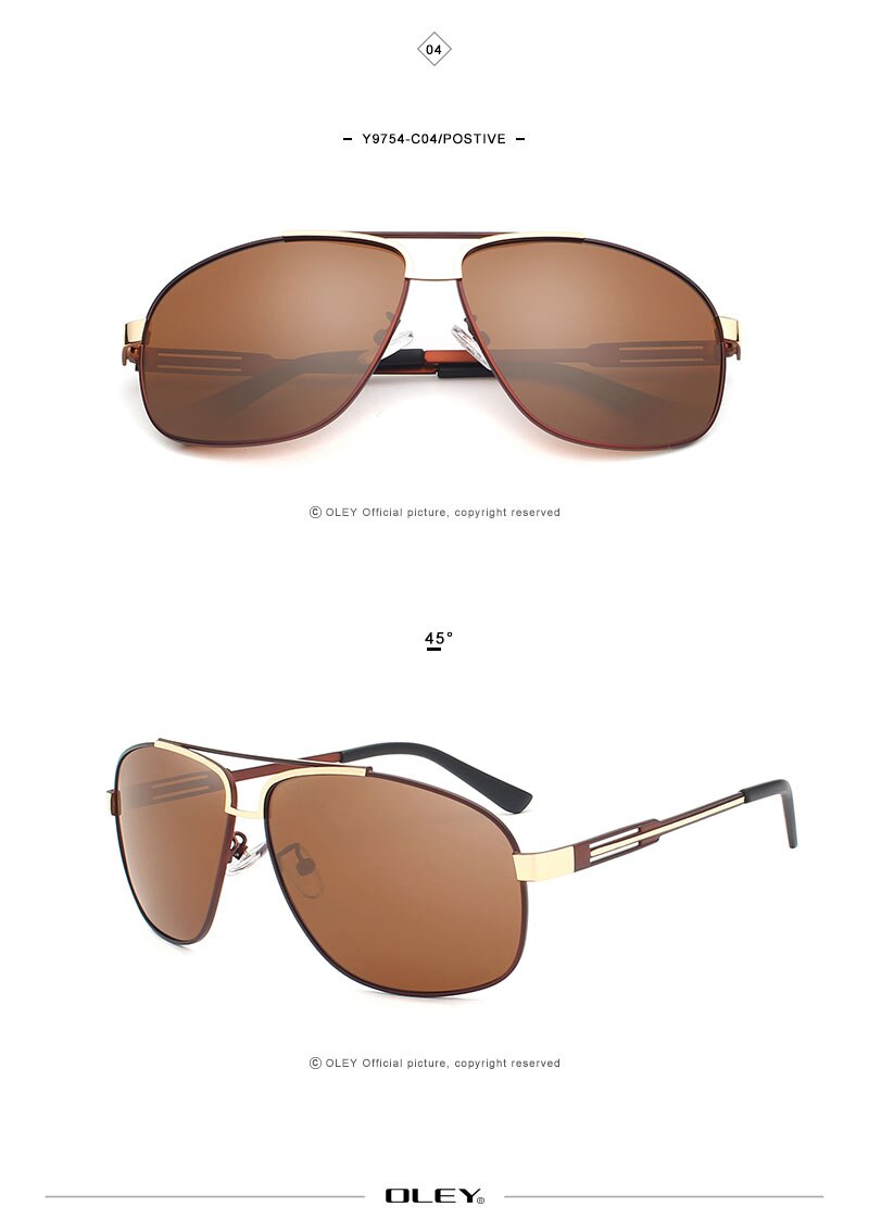 Brand Designer Polarized Sunglasses
