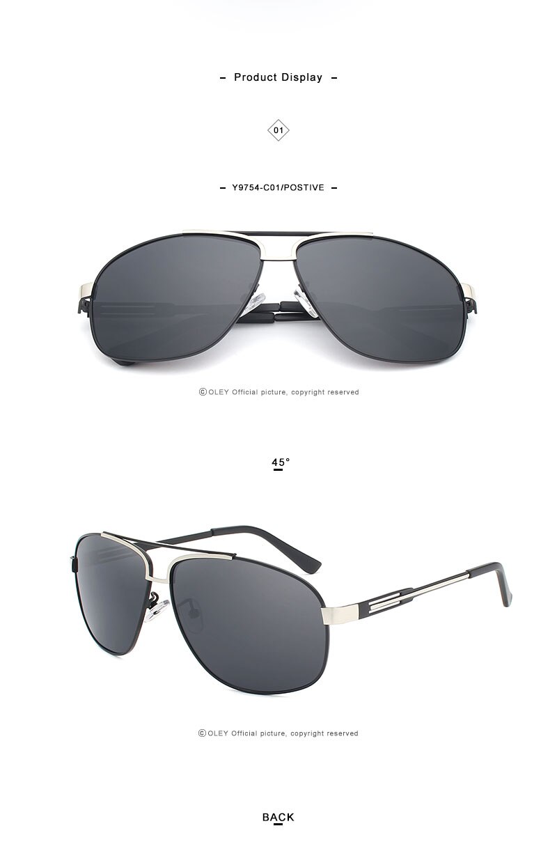 Brand Designer Polarized Sunglasses